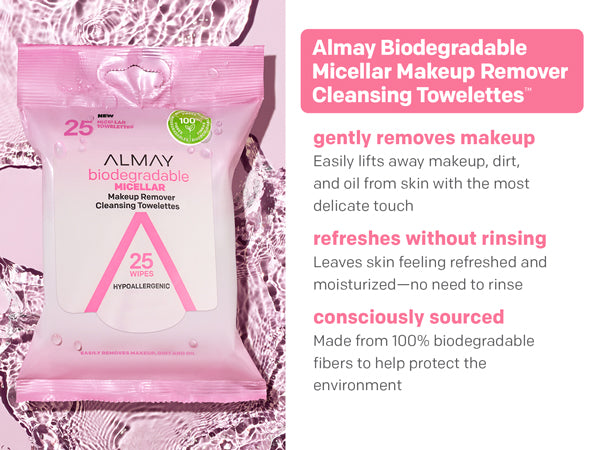 Almay Micellar Makeup Remover Cleansing Towelettes