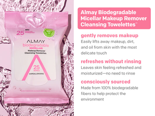 Almay Micellar Makeup Remover Cleansing Towelettes
