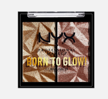 NYX Born to Glow Icy Highlighter Duo - Bout the Bronze
