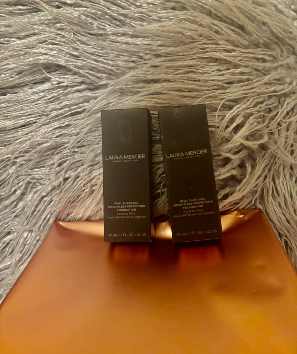 You will never get this FACTORY direct for $28.003N2 Camel Laura Mercier Real Flawless Weightless Perfecting Waterproof Foundation