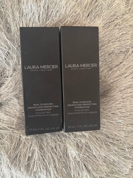 LOWEST PRICE EVER! 2C1 Ecru Laura Mercier Real Flawless Weightless Perfecting Waterproof Foundation