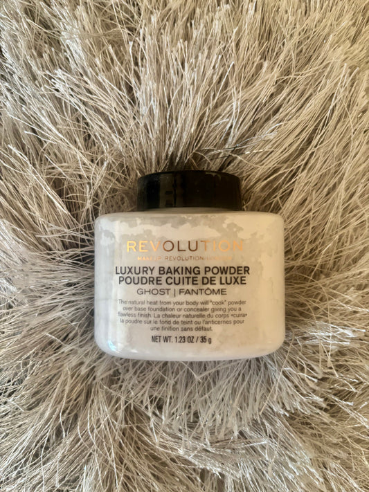 Makeup Revolution Luxury Baking Powder, Ghost, 1.23 oz
