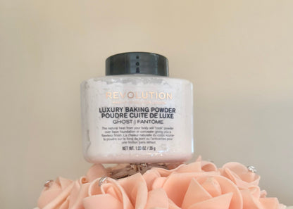 Makeup Revolution Luxury Baking Powder, Ghost, 1.23 oz