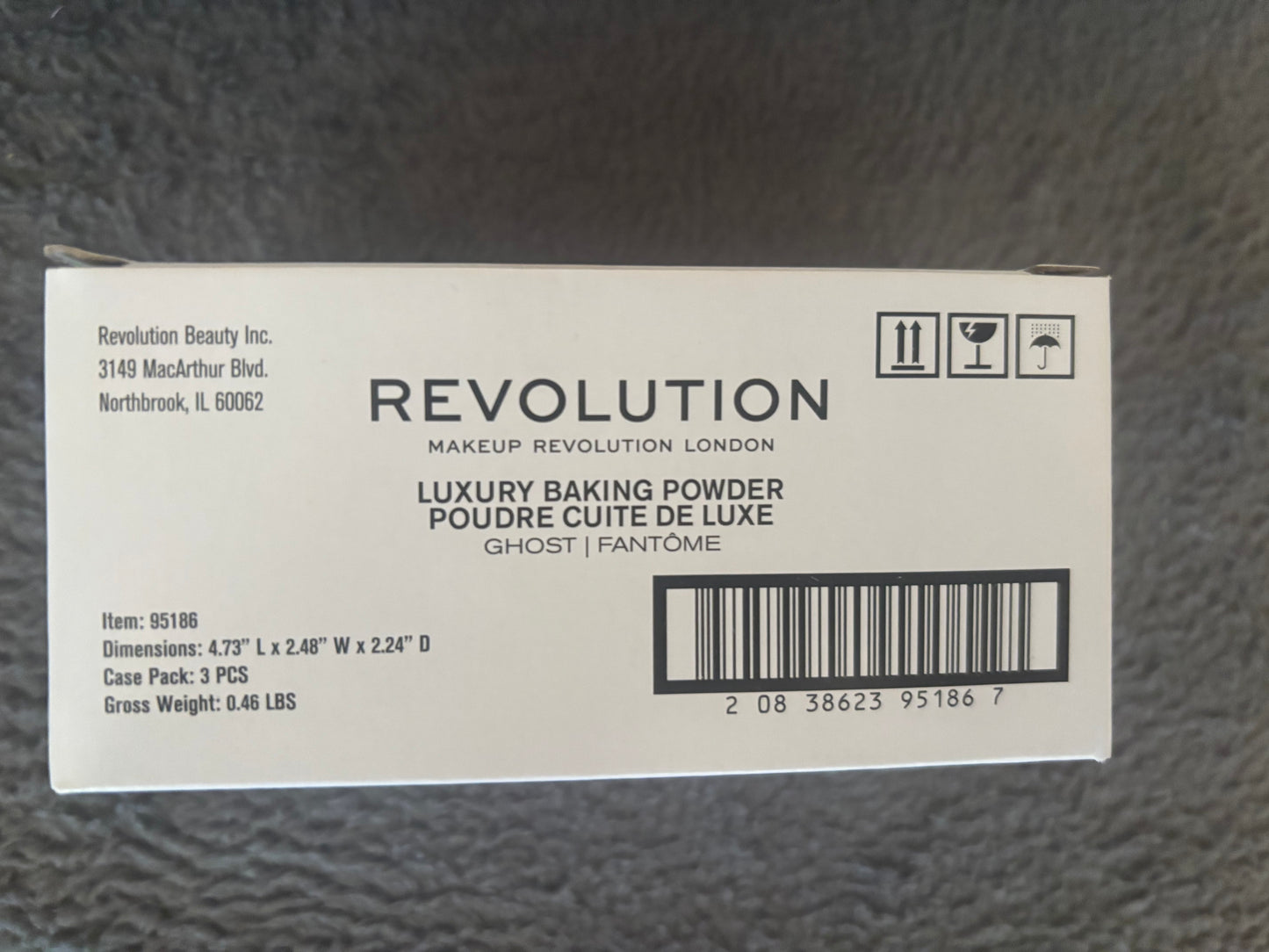 Makeup Revolution Luxury Baking Powder, Ghost, 1.23 oz