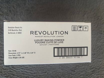 Makeup Revolution Luxury Baking Powder, Ghost, 1.23 oz