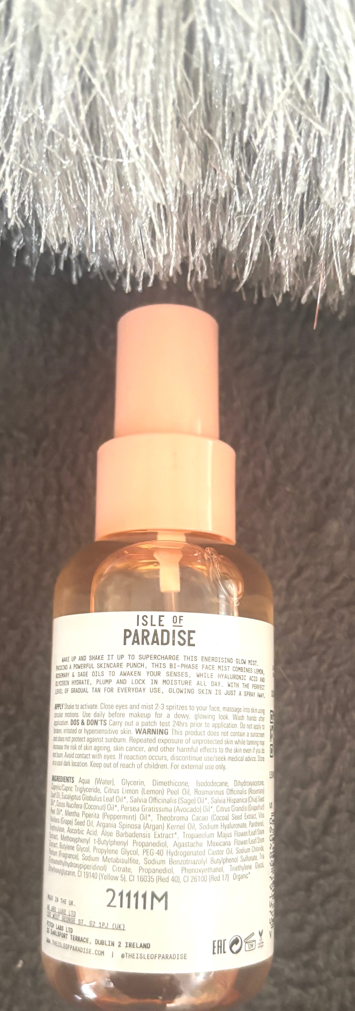 Isle of Paradise Day Dew Self Tan Face Mist