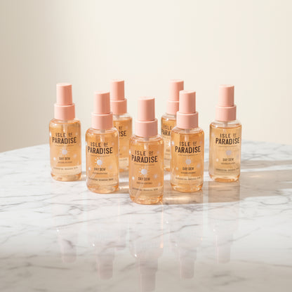 Multiple bottles of Isle of Paradise spray 